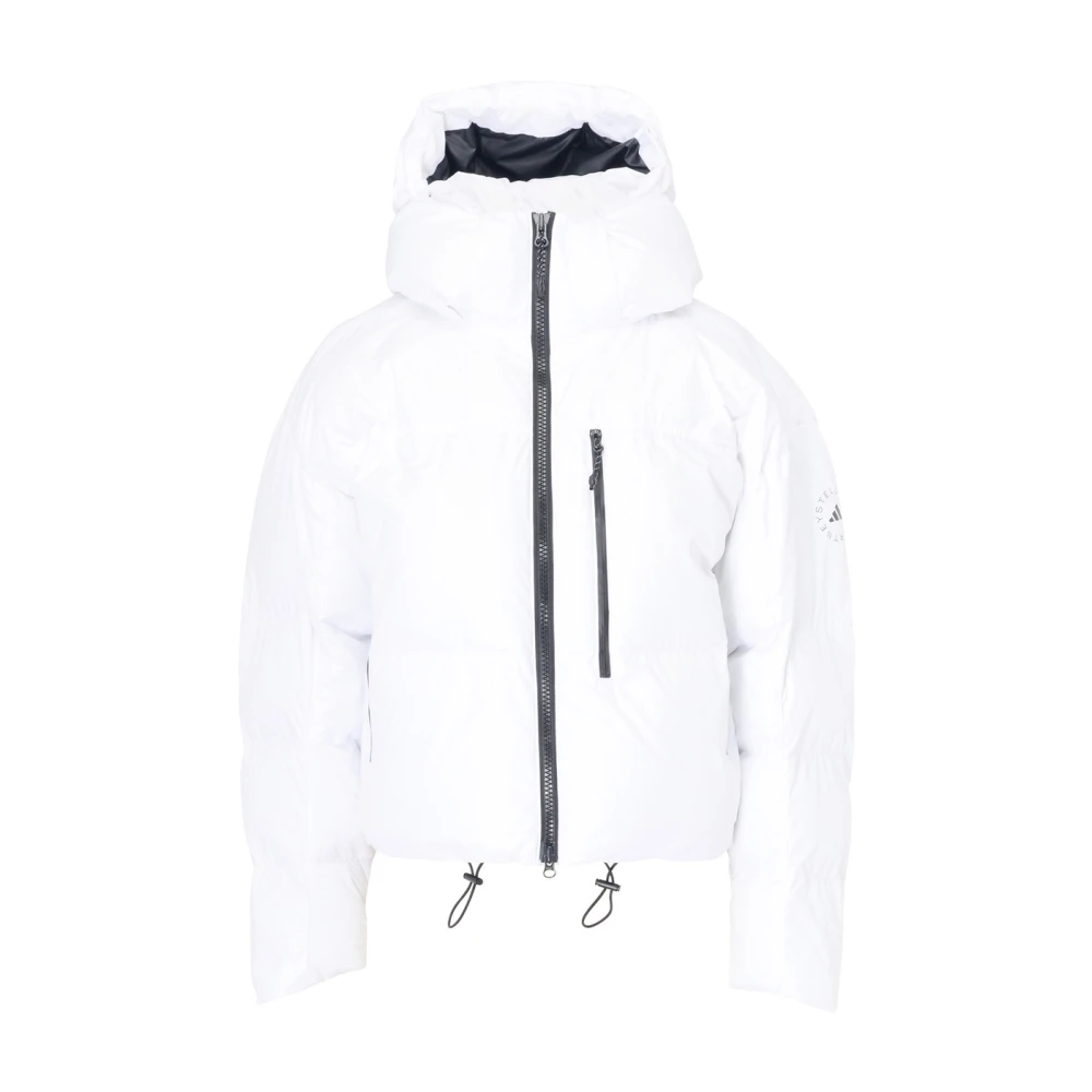 Adidas by stella mccartney Korte Winterjas TrueNature Wit White Dames