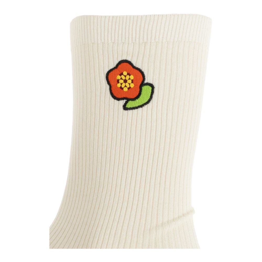 Kenzo Katoenen sokken Beige Heren