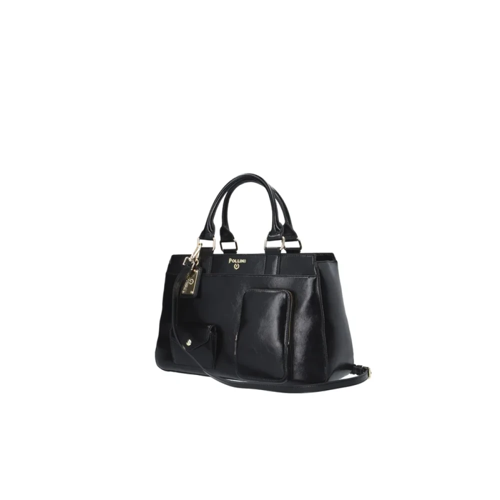 Pollini Stijlvolle Handtas Grote Array Black Dames
