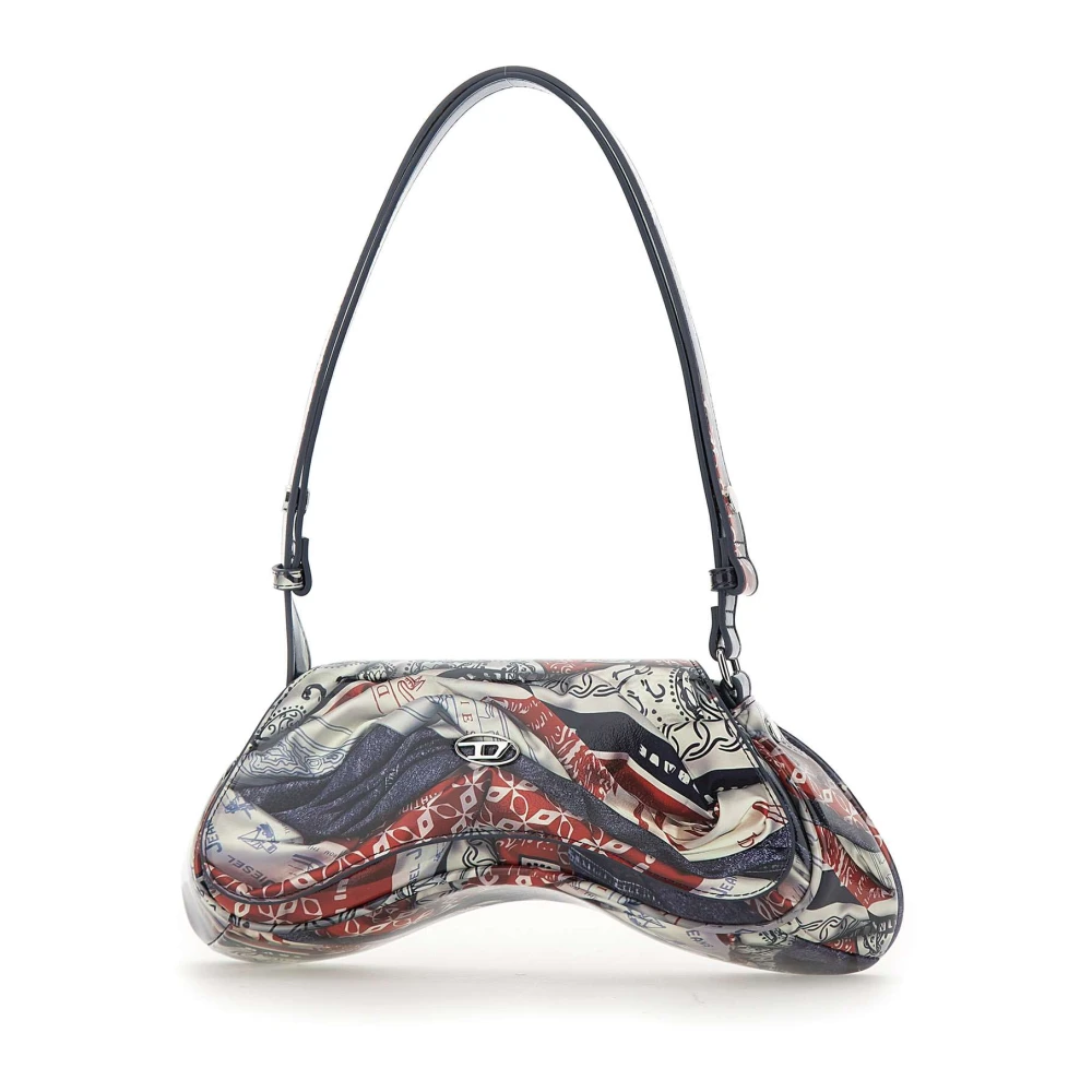 Diesel Crossbody Schoudertas Bandana Print Multicolor Dames