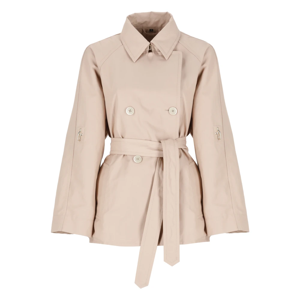 Fay Roze dubbelrijige trenchcoat Pink Dames