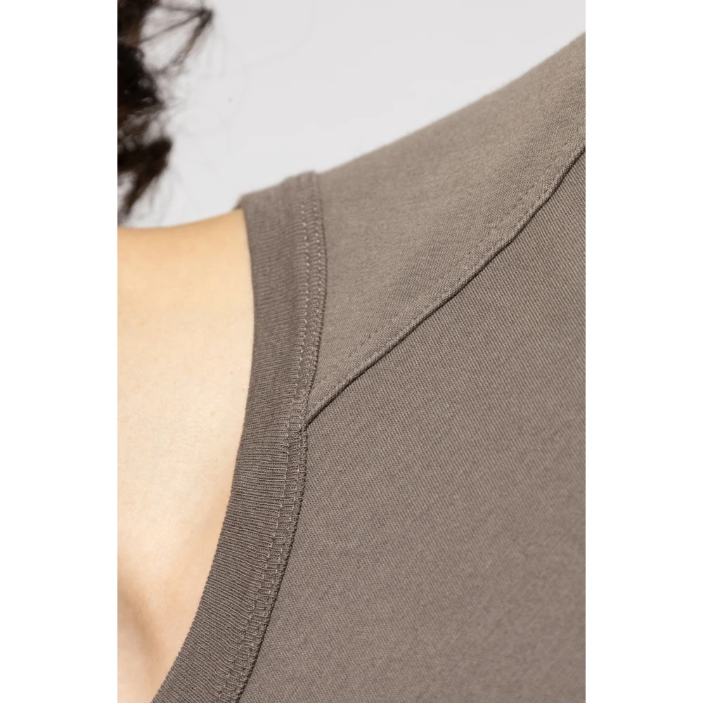 Rick Owens T-shirt Brad T Brown Heren