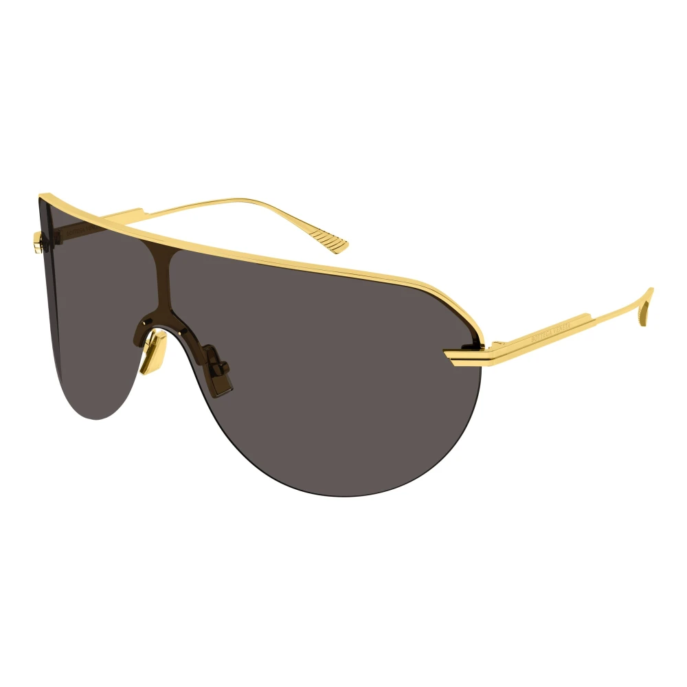 Bottega Veneta Long Ribbon Shield Sunglasses - Unisex - Sunglasses - Yellow - One Size - Accessories