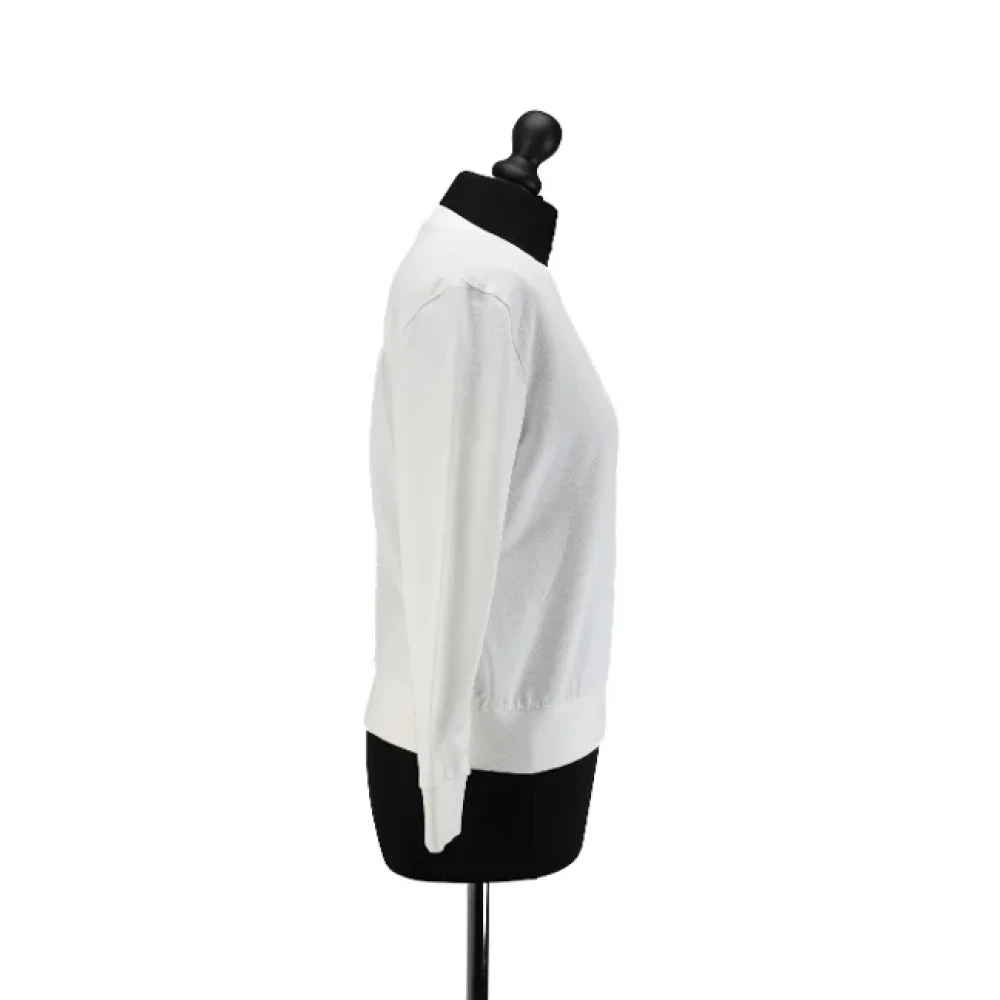 Moncler Pre-owned Cotton tops White Dames