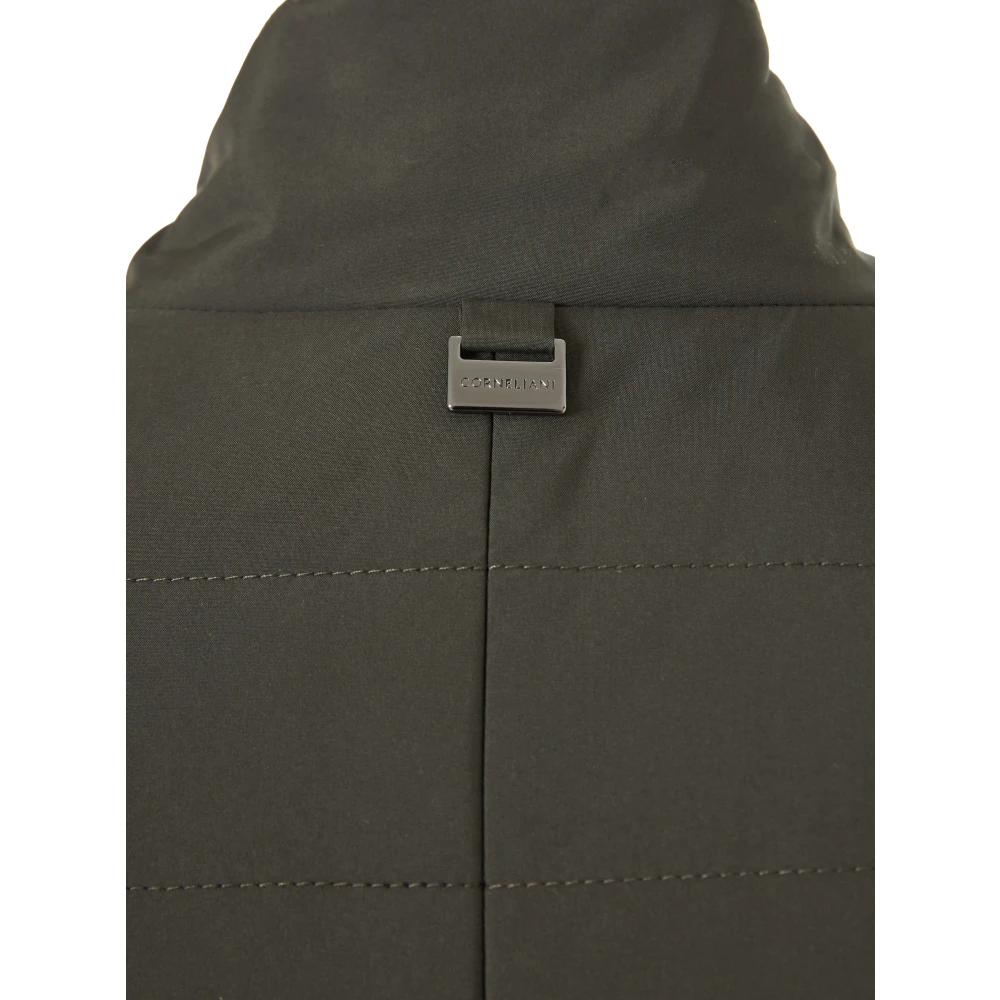 Corneliani Stijlvol Lichtgewicht Vest met Zakken Green Heren