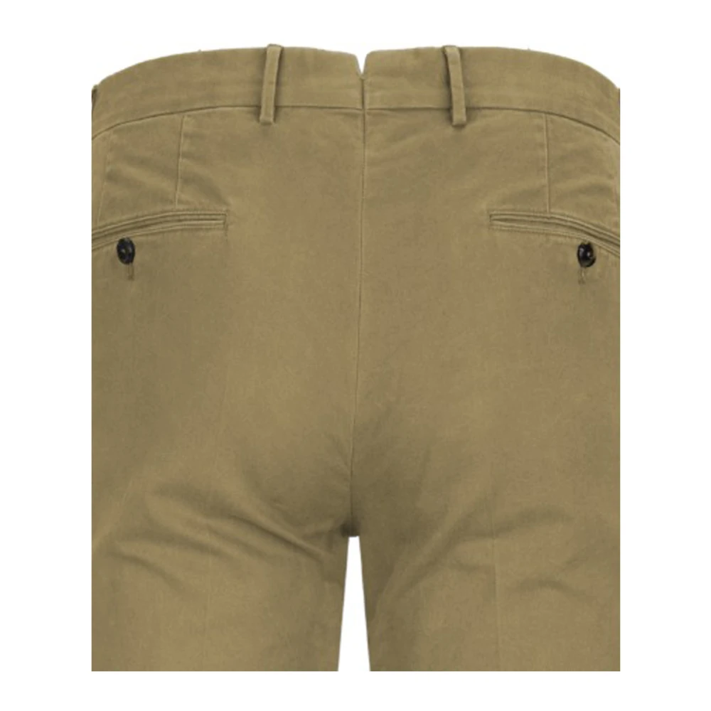 PT Torino Heren Knoop Rits Broek Beige Heren