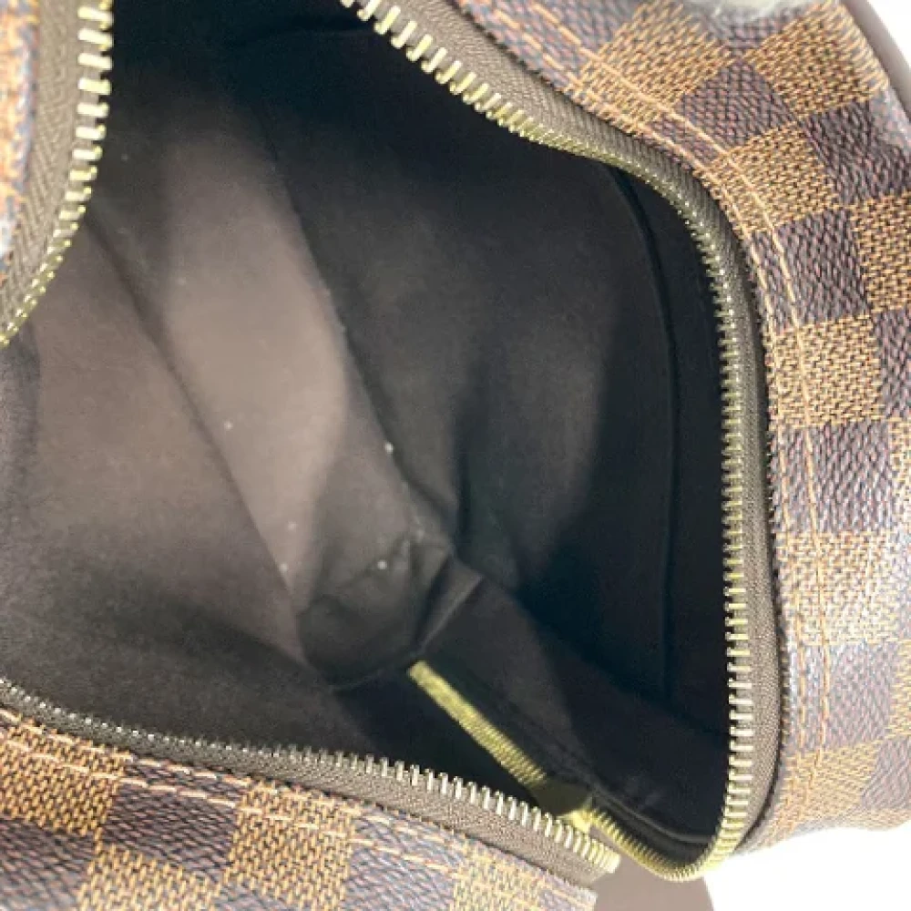 Louis Vuitton Vintage Pre-owned Cotton louis-vuitton-bags Brown Dames