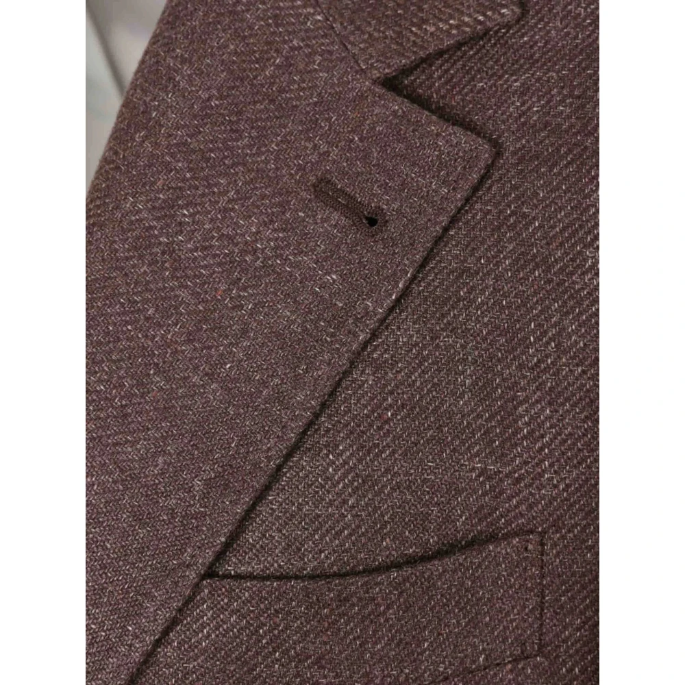 BRUNELLO CUCINELLI Bruine Jas voor Stijlvolle Outfits Brown Heren