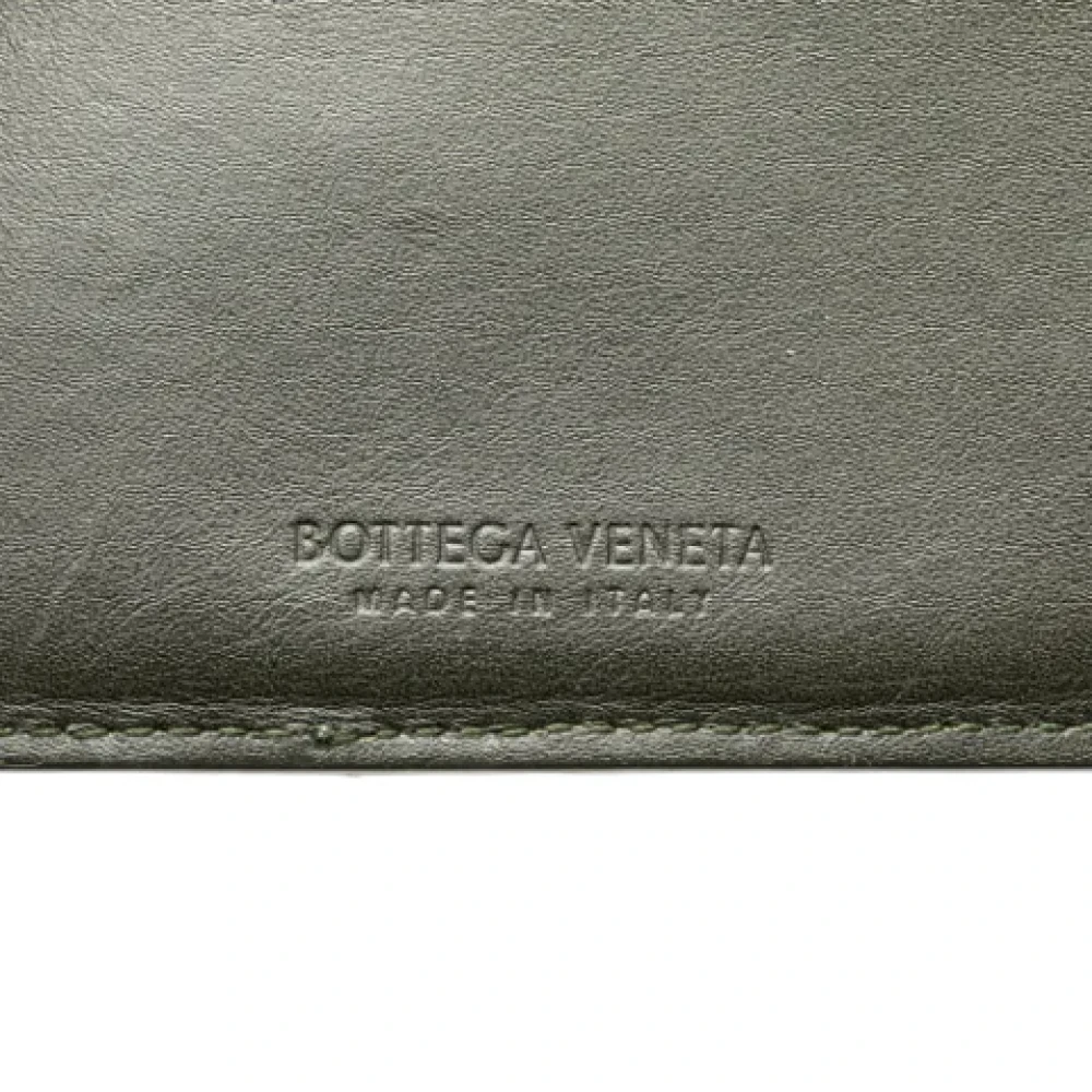 Bottega Veneta Vintage Pre-owned Leather wallets Yellow Dames