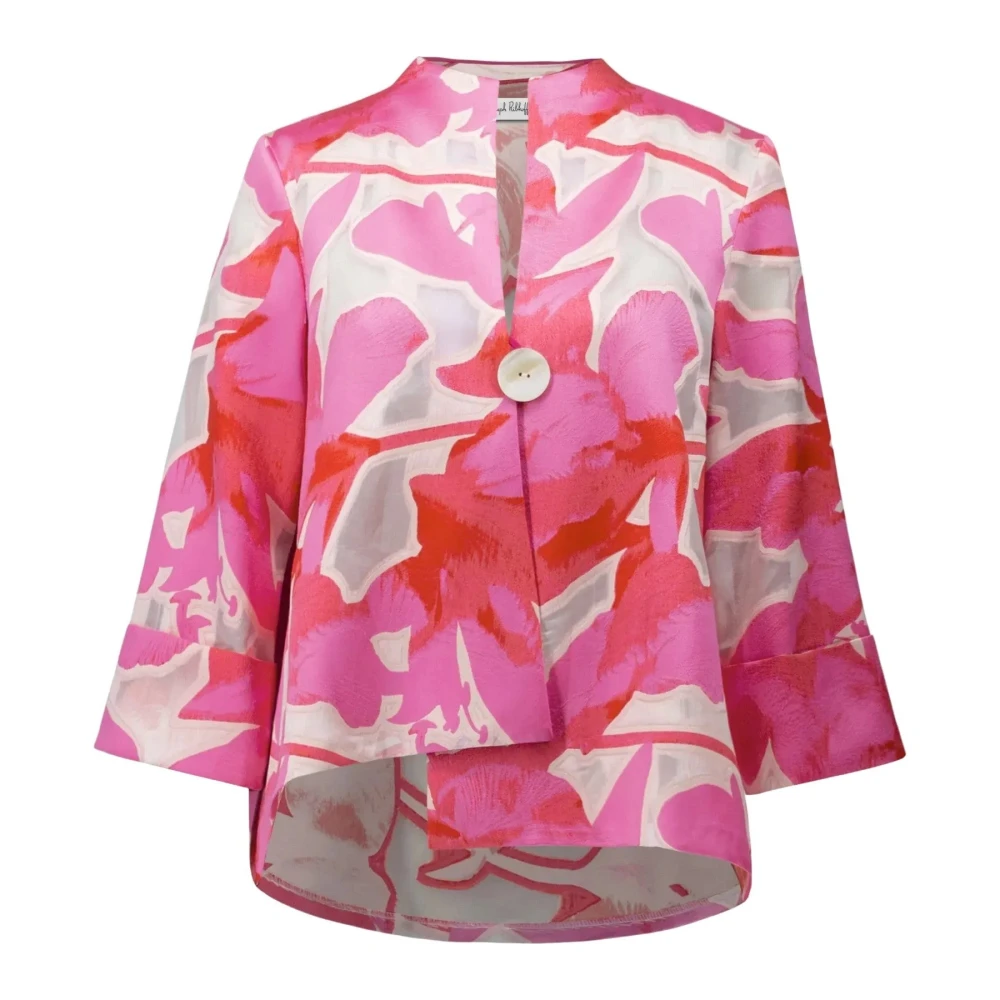 Joseph Ribkoff Pink Shirts, Female, 3XL, Lds Jacket