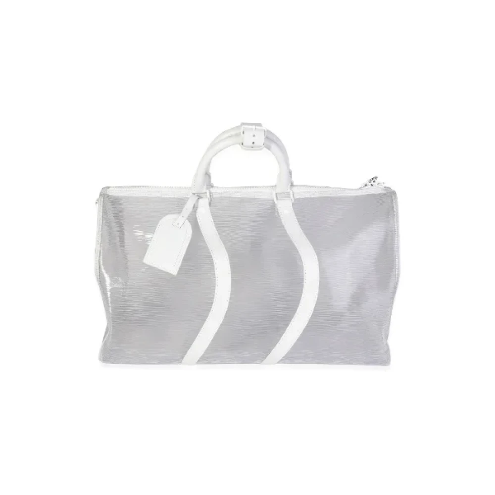 Louis Vuitton Vintage Pre-owned Fabric louis-vuitton-bags White Unisex