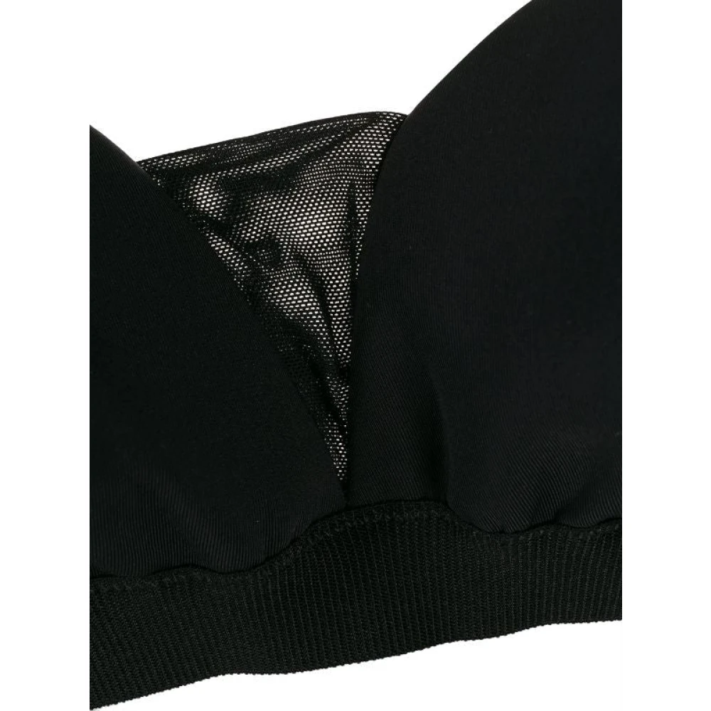Stella Mccartney Zwarte Textiel Beha S7Bx70500 Black Dames