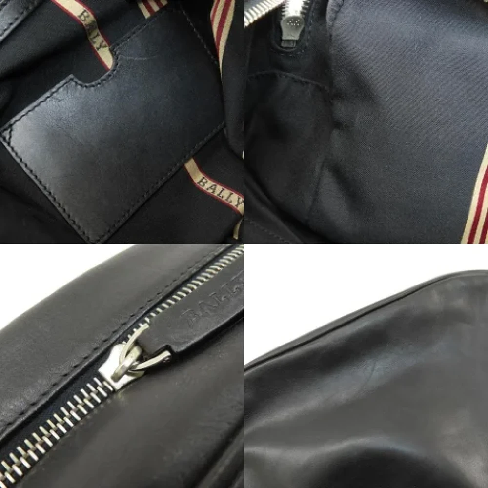 Bally Pre-owned Leather shoulder-bags Black Dames