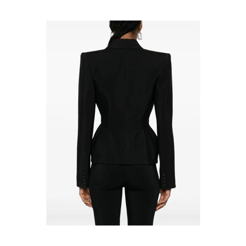 Mugler Blazers Black Dames