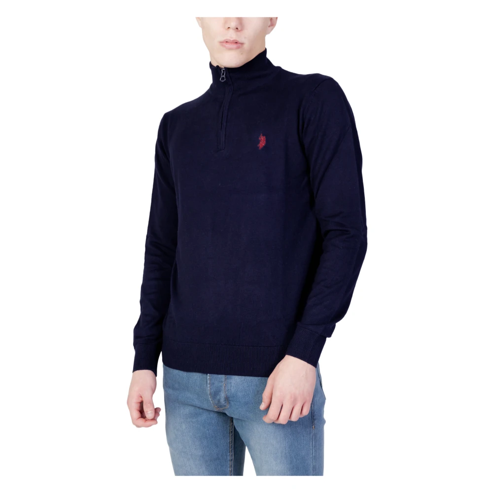 U.s. Polo Assn. Heren Coltrui Herfst Winter Collectie Blue Heren