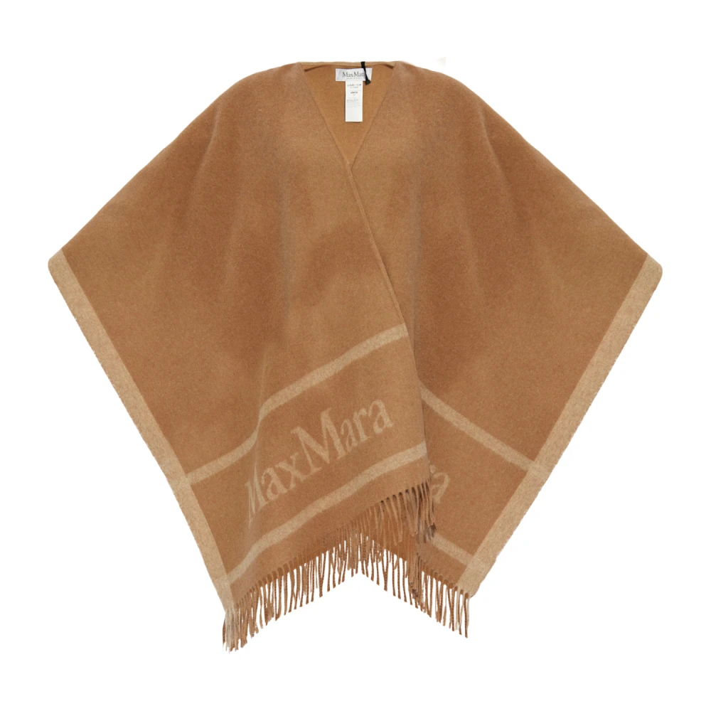 Max Mara Poncho Hilde Brown Dames