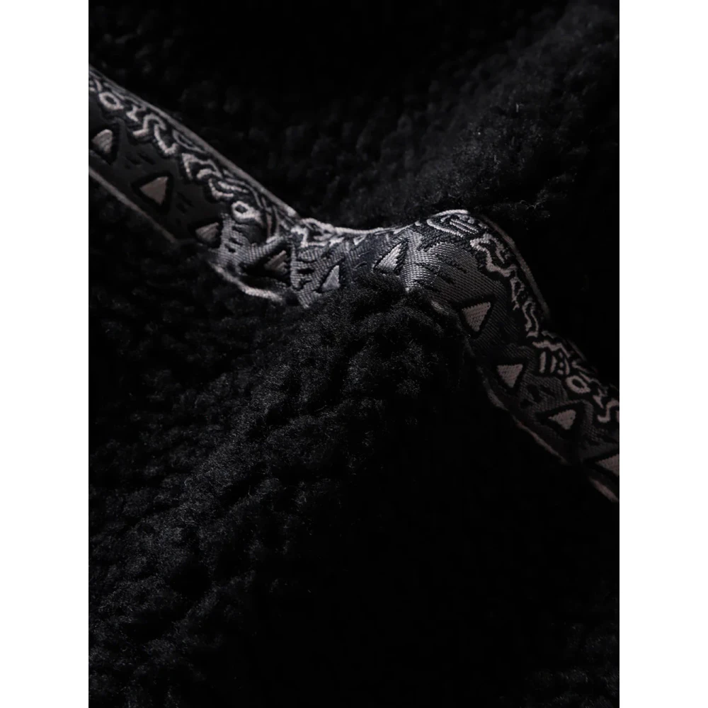 Gramicci Zwarte Fleecejas JQ Taple Black Heren