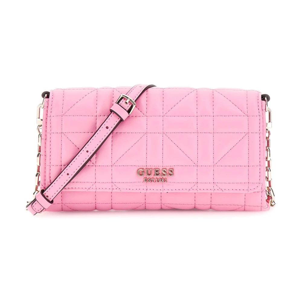 Guess Mini Crossbody Tas Assia Pink Dames