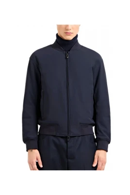 Zippad Bomberjacka i teknisk stretch nylon