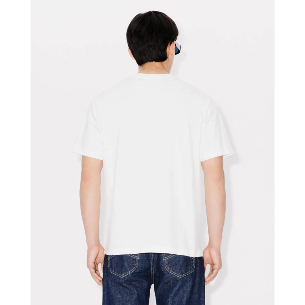 Kenzo Klassiek Business T-shirt Wit White Heren