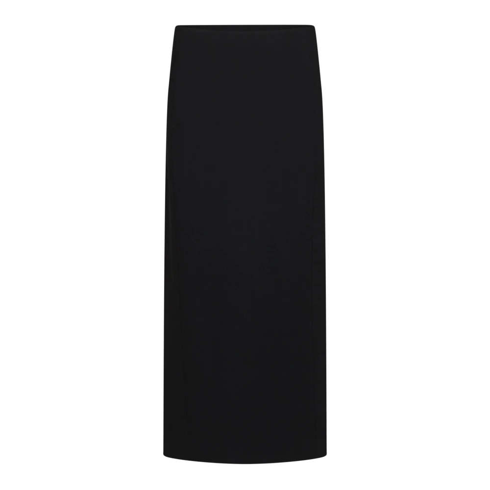 Khaite Black Midi Skirts, Female, Xs, Lyle Skirt