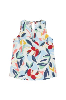 razzia-cotton-popeline-flared-lines-top
