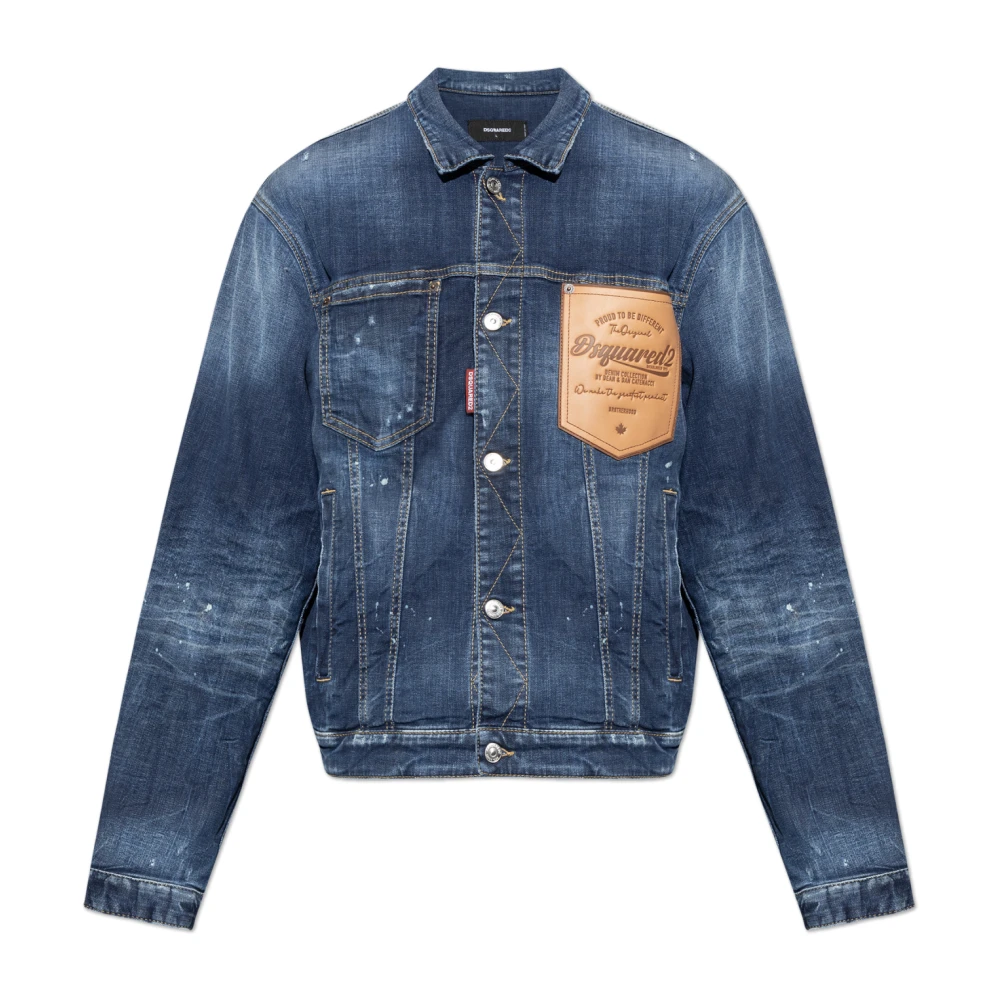 Jackets > Denim Jackets - - Dsquared2 - Modalova