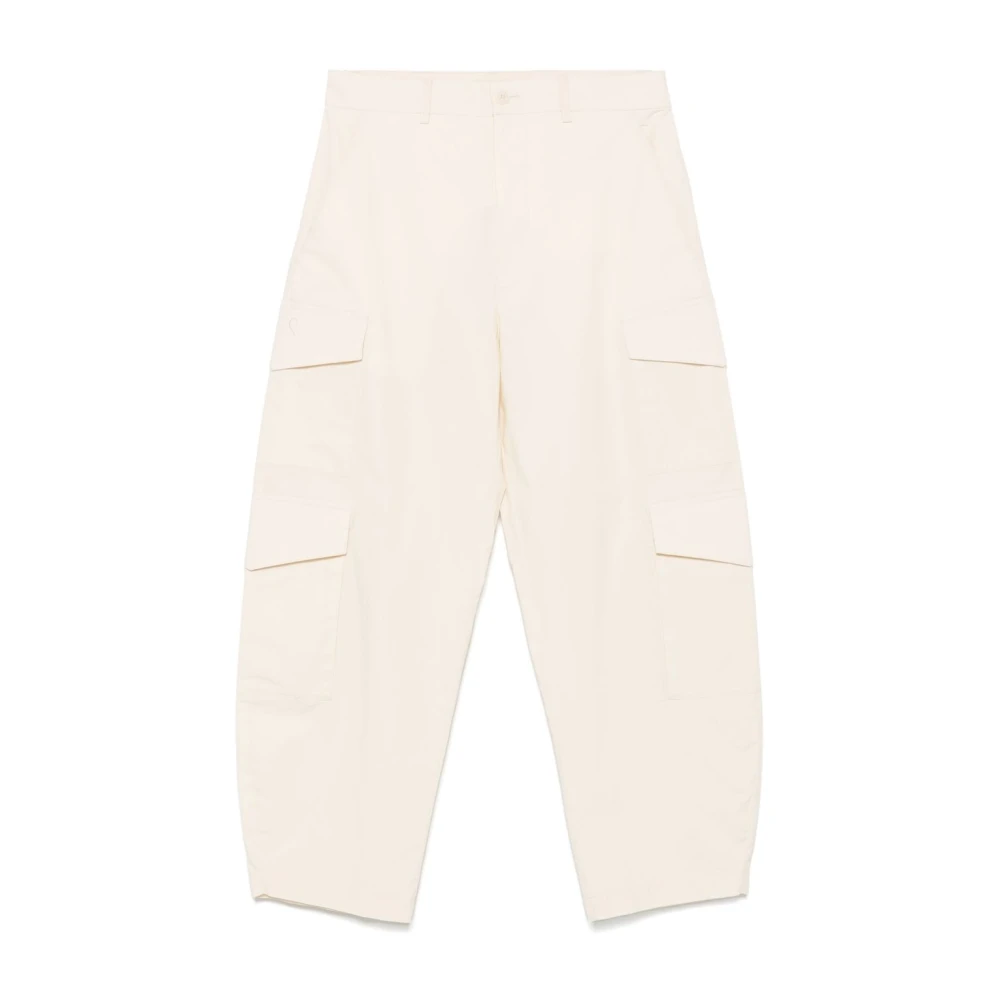 Barena Venezia Lichtbeige Cargo Broek Gray Dames