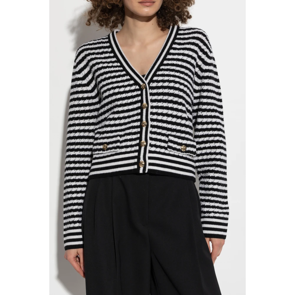 Anine Bing Wollen Vest 'Gwen' Black Dames
