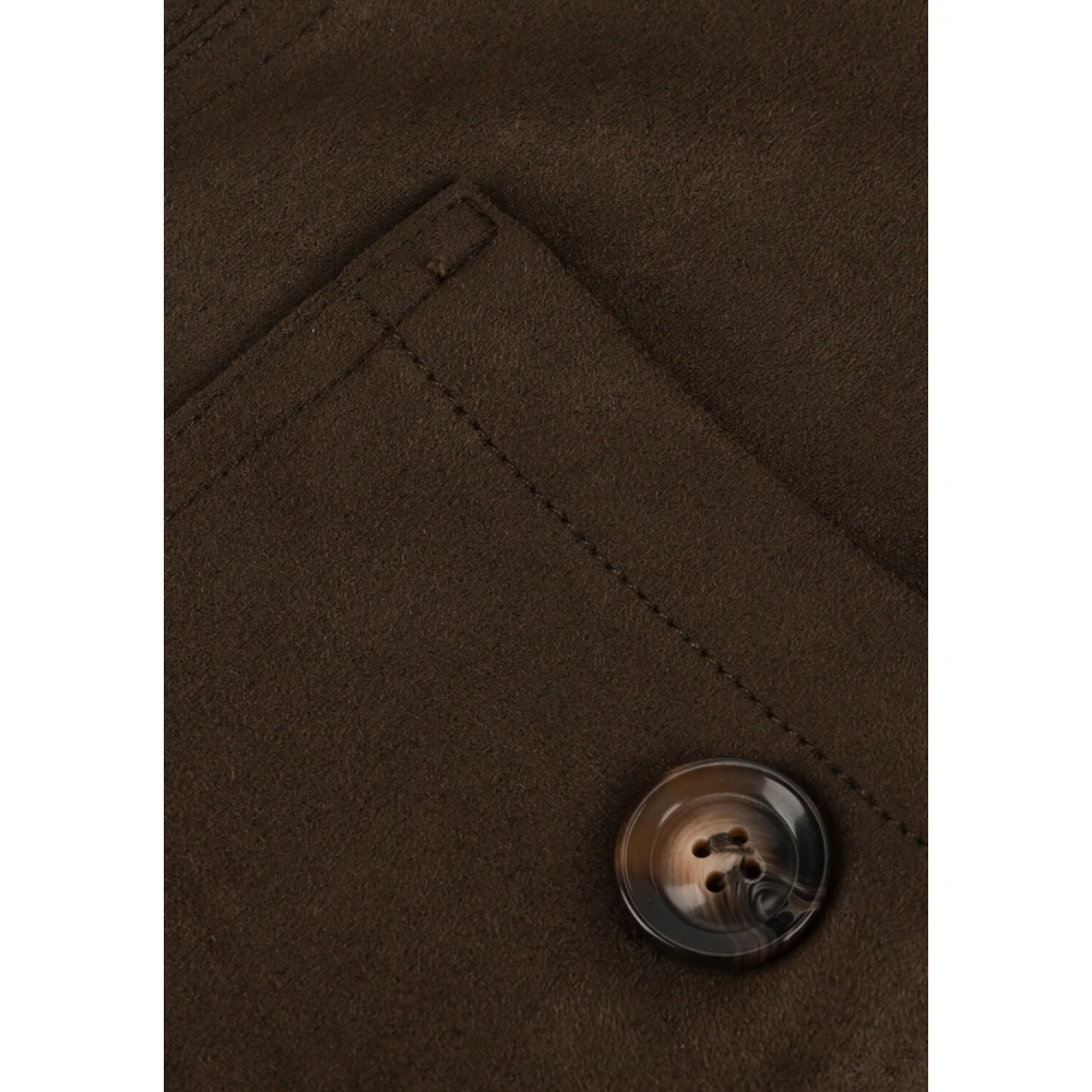 Summum Woman Groene Suedine Jurk Green Dames
