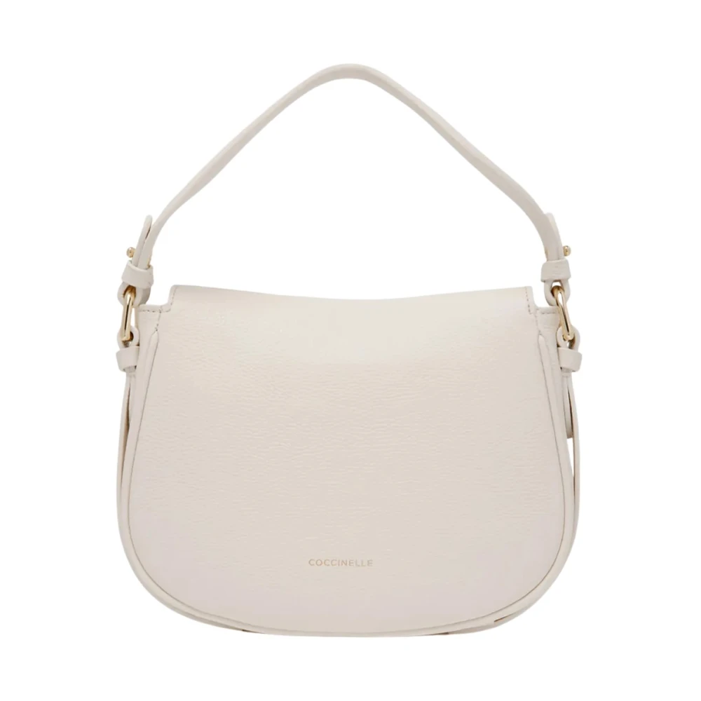 Coccinelle Women's White Handbag Micro Grainy - Mini Bags - One Size - Bags