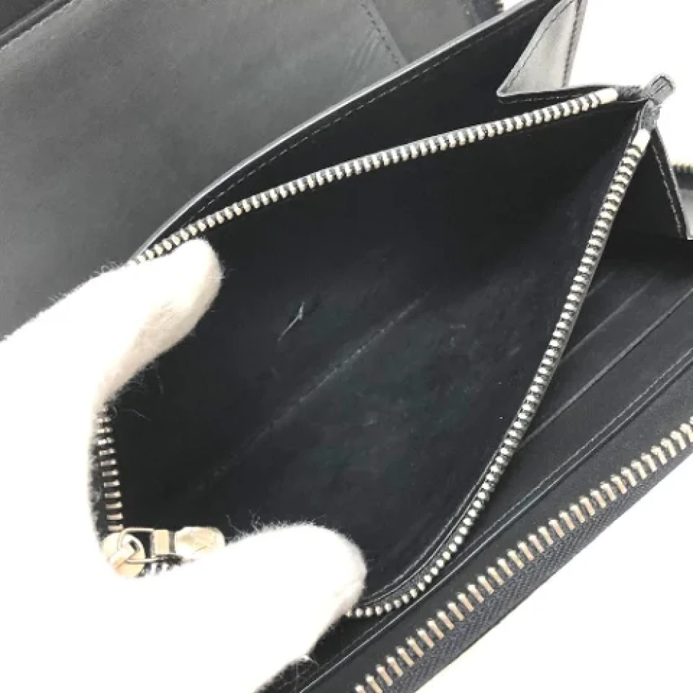 Louis Vuitton Vintage Pre-owned Leather wallets Black Dames