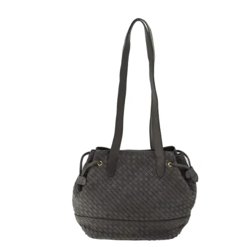 Bally Pre-owned Leather shoulder-bags Gray Dames