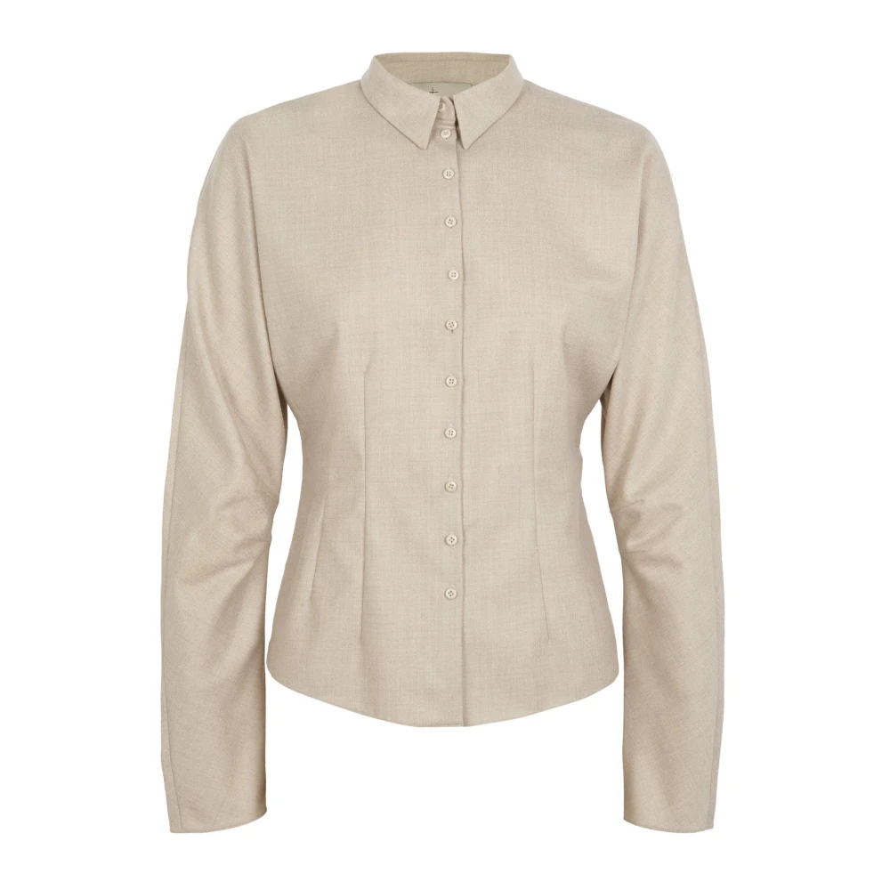 Cortana Damen Beige Blusen & Hemden, 2XSgröße: