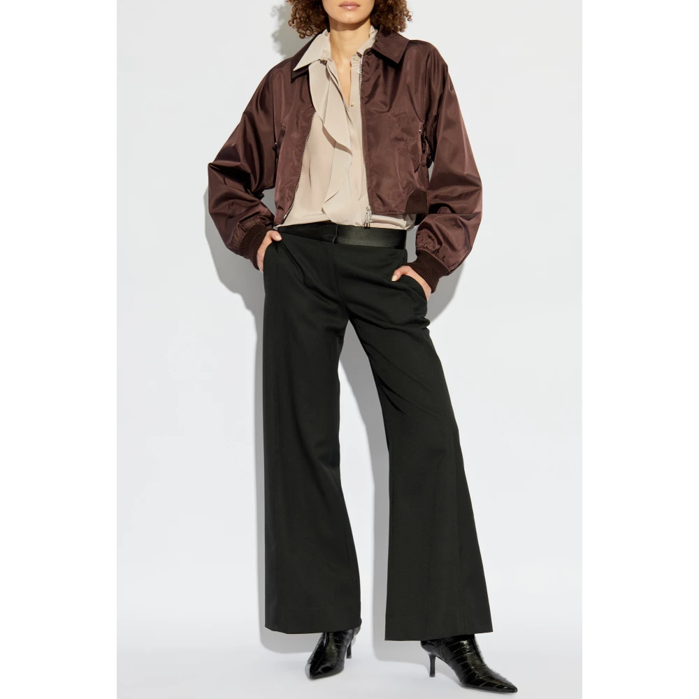 Victoria Beckham Korte jas Brown Dames