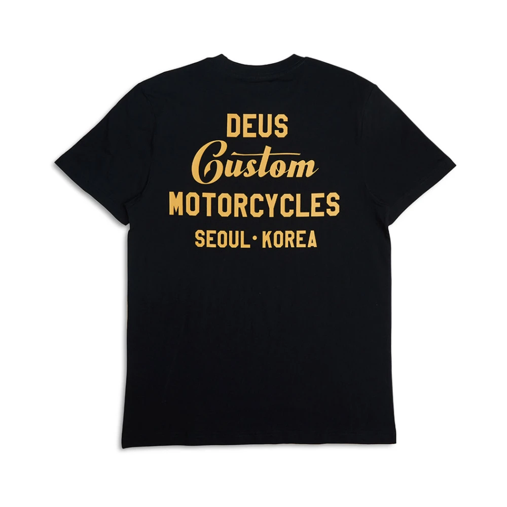 Deus Ex Machina Time Taker Zwarte Tee Black Heren