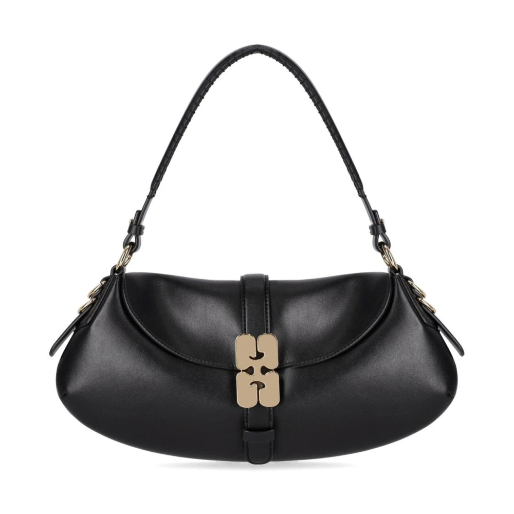 Ganni Women's Black B-Kat Bag - Shoulder Bags - One Size - Bags