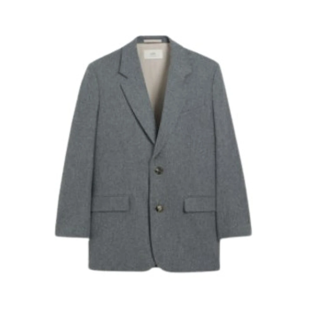 Ami Paris Uomo Grigio Giacche, M, New,