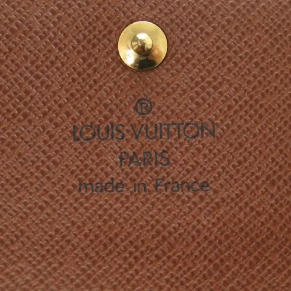 Louis Vuitton Vintage Pre-owned Canvas key-holders Brown Dames