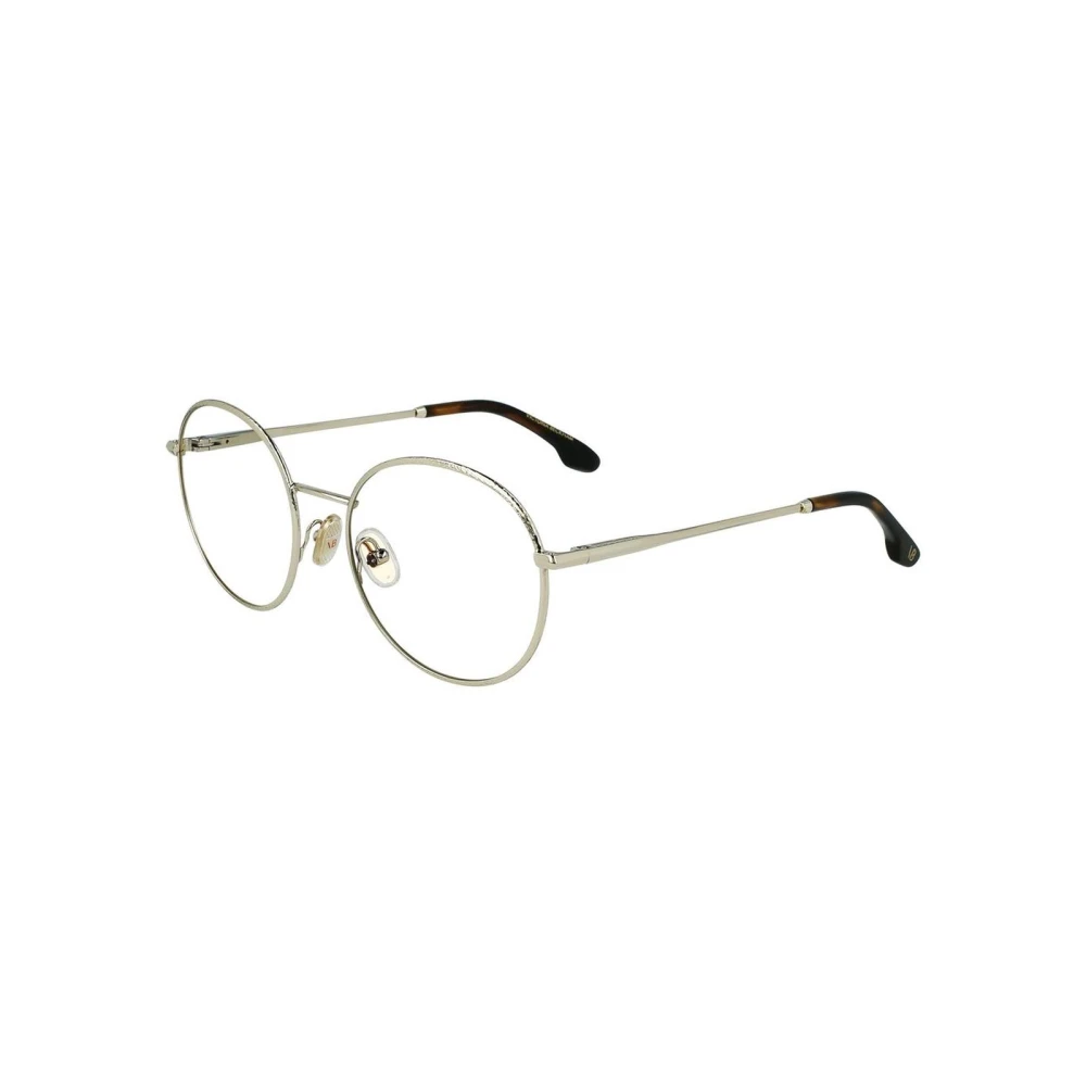 Victoria Beckham Women's Yellow Glasses, One Size, Metal Glasses Frames