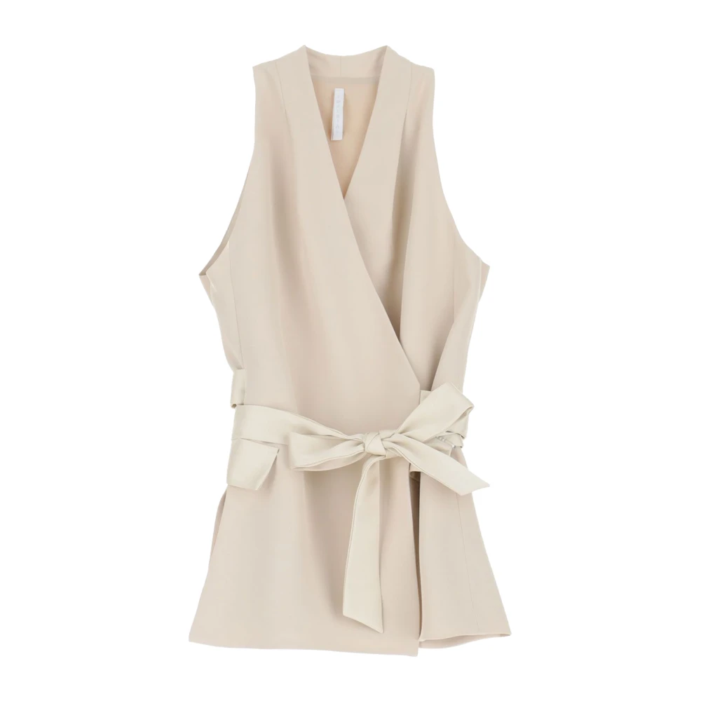 Imperial Stijlvolle Gilet voor Mannen Beige Dames