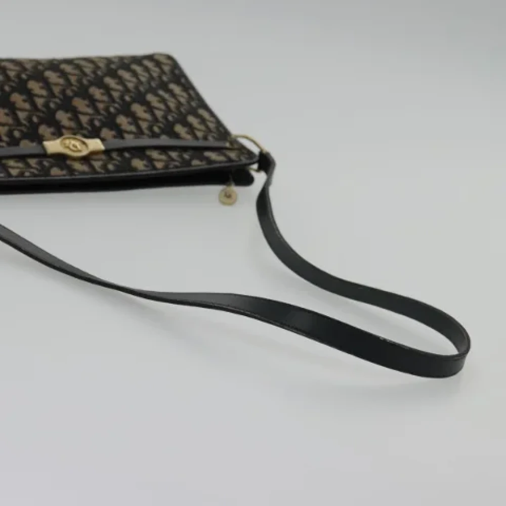 Dior Vintage Pre-owned Canvas dior-bags Blue Dames