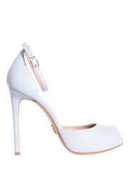 Sandalen met hoge hakken