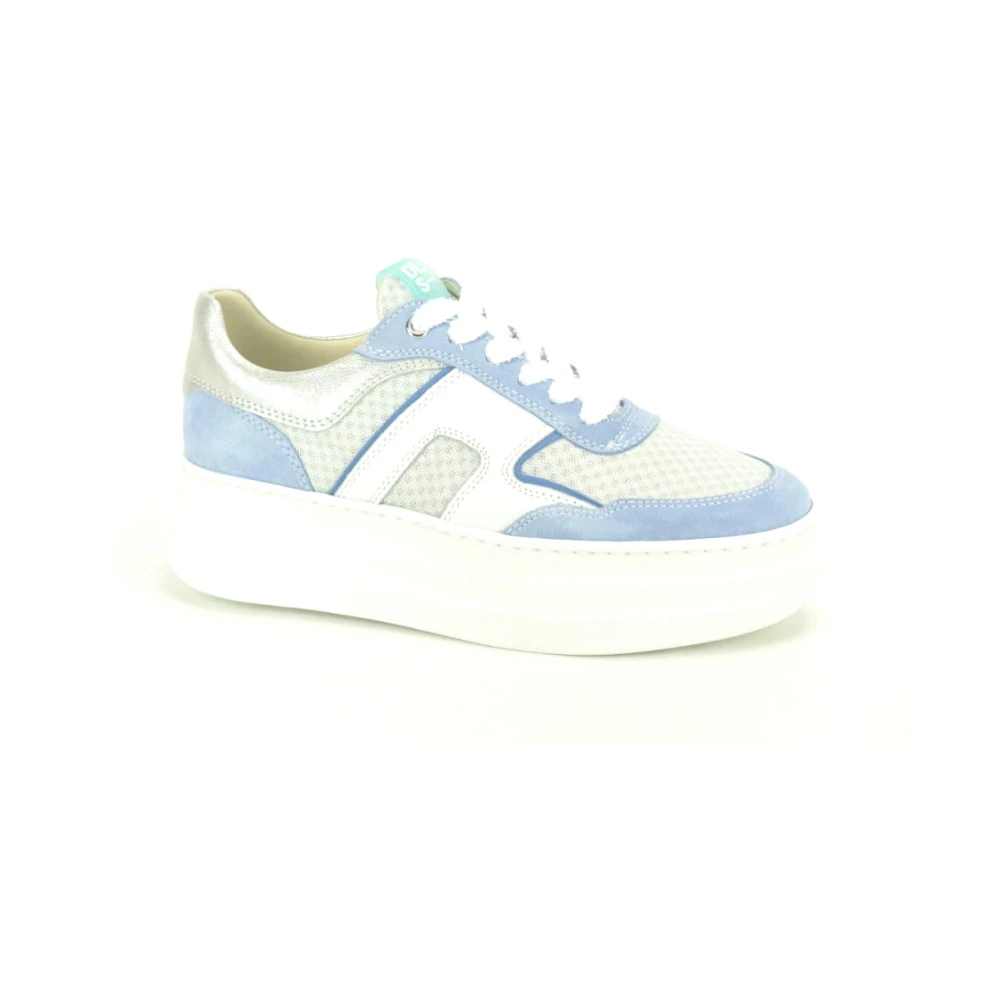 DL Sport Blauwe Sneaker Combinatie Dames Schoenen