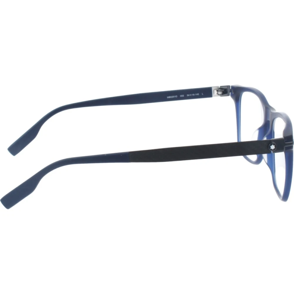 Montblanc Corrigerende Bril met 3 Jaar Garantie Blue Heren