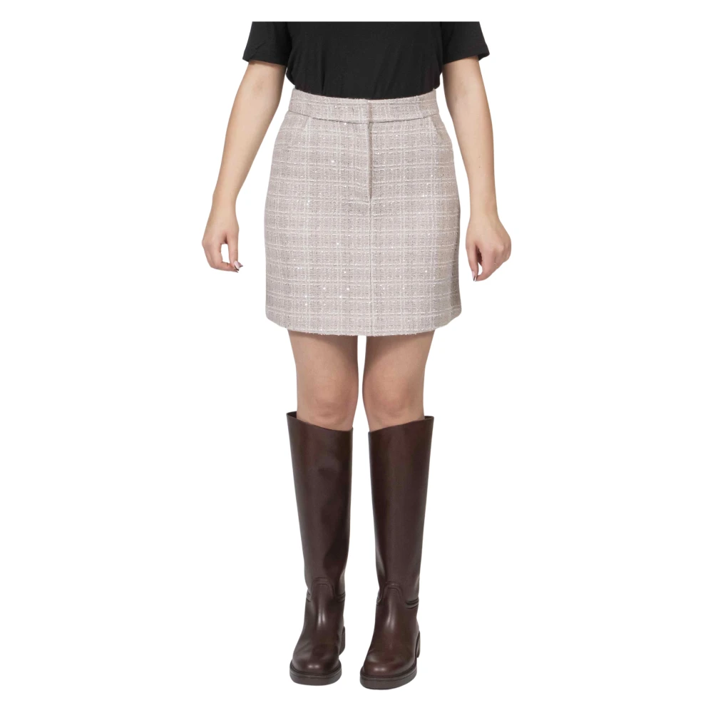 Emporio Armani Damen Beige Röcke, Sgröße:
