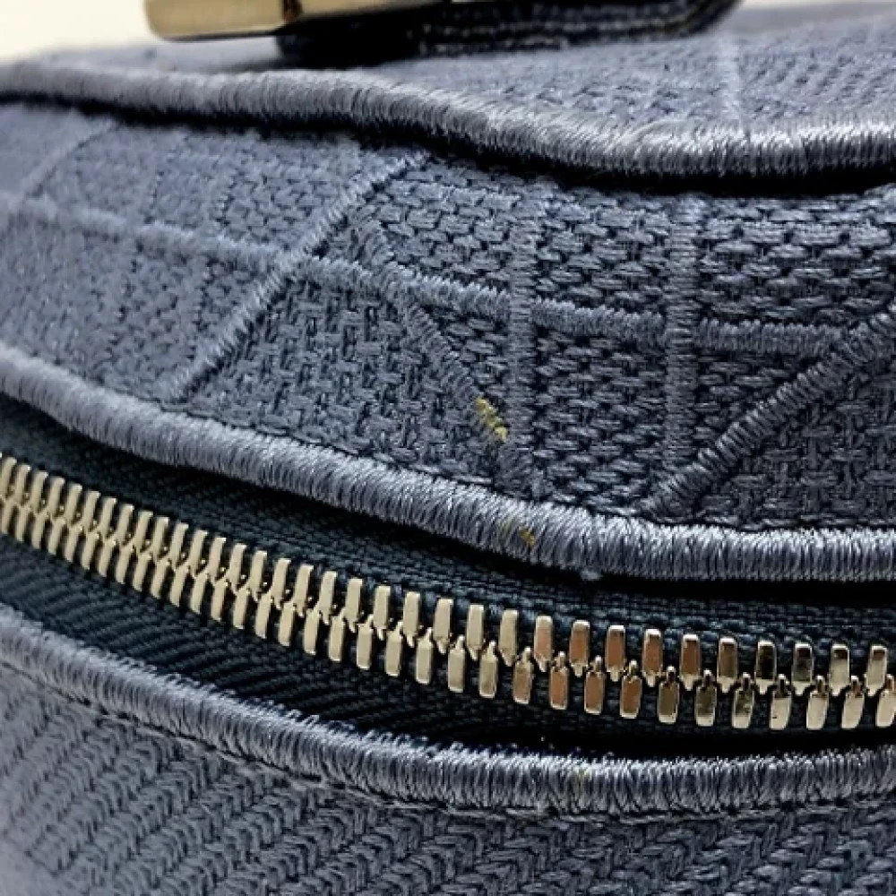 Dior Vintage Pre-owned Fabric dior-bags Blue Dames