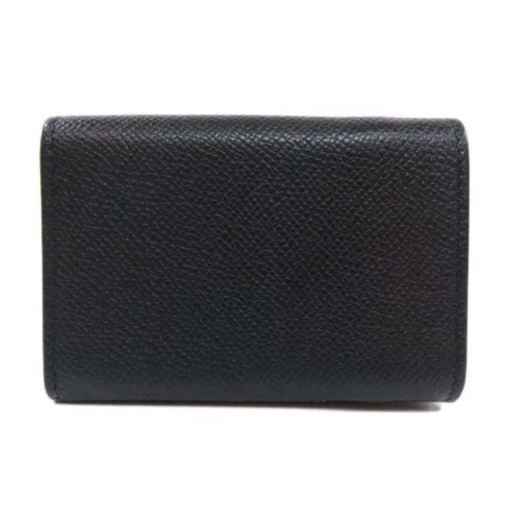 Balenciaga Vintage Pre-owned Leather wallets Black Dames