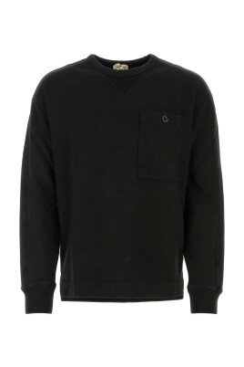 svart-bomullsweatshirt