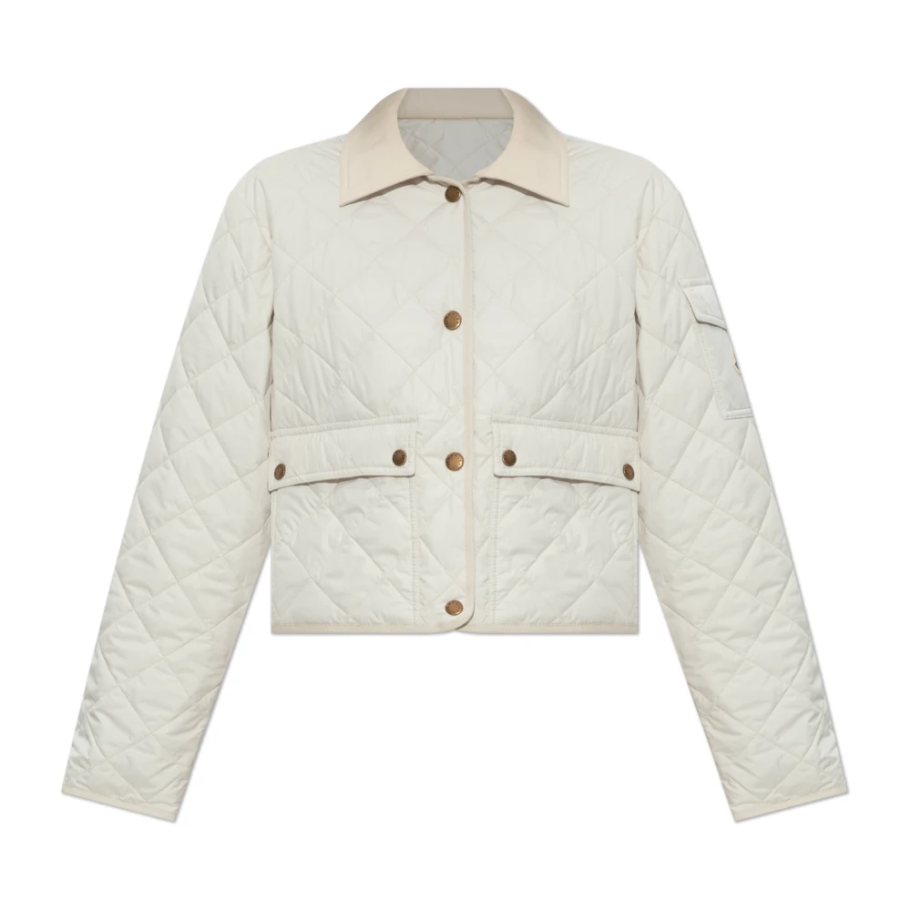 Moncler Ivoor Winterjassen voor Vrouwen Beige Dames